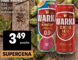 Delikatesy Centrum Piwo Warka oferta
