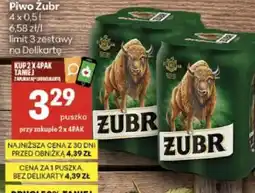 Delikatesy Centrum Piwo Żubr oferta