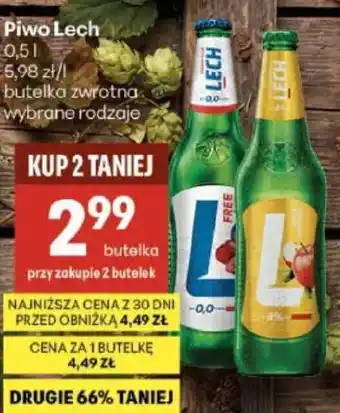 Delikatesy Centrum Piwo Lech oferta