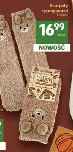 Delikatesy Centrum Skarpety z pomponami oferta