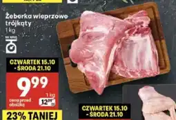 Delikatesy Centrum Żeberka wieprzowe trójkąty oferta