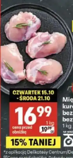 Delikatesy Centrum Mięso kurze bez kości oferta