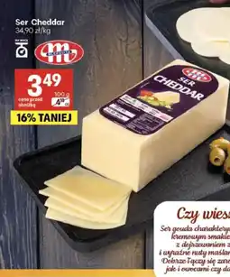 Delikatesy Centrum Ser Cheddar Mlekovita oferta