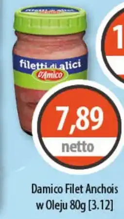 DUO-TES Damico Filet Anchois w Oleju oferta