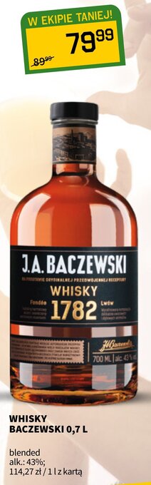 Whisky Baczewski 0,7l