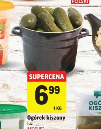 Intermarche Ogórek kiszony 1kg oferta