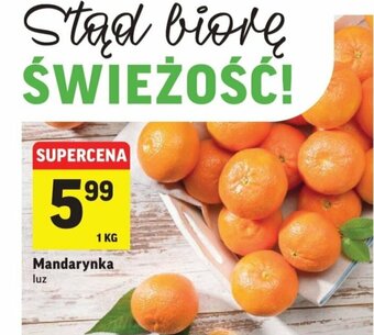 Intermarche Mandarynka 1kg oferta