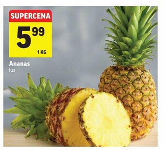 Intermarche Ananas 1kg oferta