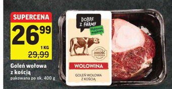 Goleń wołowa z kością 1kg