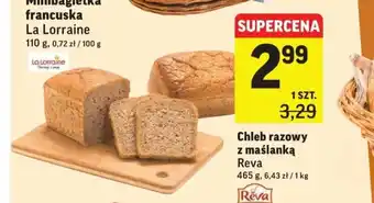 Intermarche Chleb razowy z maślanką 465g oferta