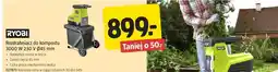 Jula Rozdrabniacz do kompostu RYOBI 3000 W 230 V Ø45 mm oferta