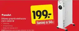 Jula Anslut Olejowy grzejnik elektryczny 230 V 2000 W oferta