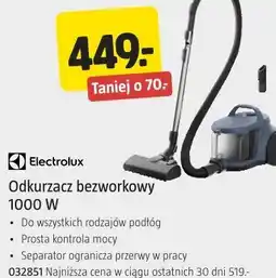 Jula Electrolux Odkurzacz bezworkowy 1000 W oferta
