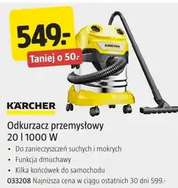 Jula Kärcher Odkurzacz przemysłowy 20 l 1000 W oferta