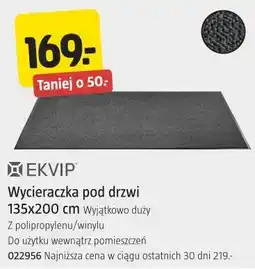 Jula EKVIP Wycieraczka pod drzwi 135x200 cm oferta