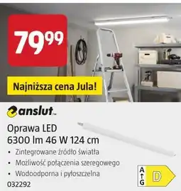 Jula Anslut Oprawa LED 6300 lm 46 W 124 cm oferta