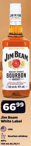 Netto Jim Beam White Label Bourbon whiskey oferta
