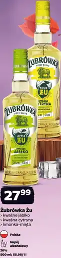 Netto Żubrówka Żu (kwaśne jabłko, kwaśna cytryna, limonka-mięta) oferta