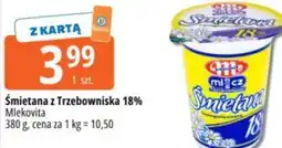 E.Leclerc Śmietana z Trzebowniska 18% Mlekovita oferta