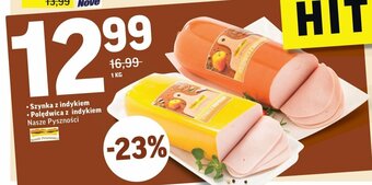 Intermarche Szynka z indykiem 1kg oferta
