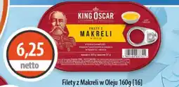 DUO-TES King Oscar Filety z Makreli w Oleju oferta