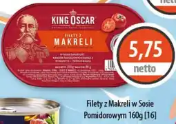 DUO-TES King Oscar Filety z Makreli w Sosie Pomidorowym oferta