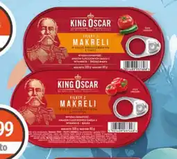DUO-TES King Oscar Filety z Makreli w Sosie Pomidorowym oferta