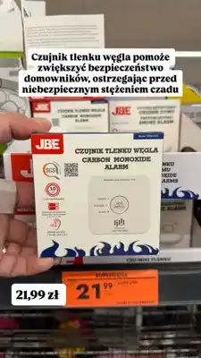 Biedronka Czujnik tlenku węgla Jbe oferta