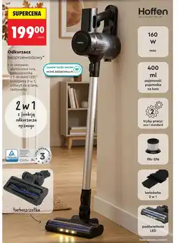 Biedronka Odkurzacz bezprzewodowy Hoffen oferta