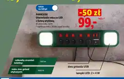 Lidl Oświetlenie robocze LED z listwą wtykową Parkside oferta