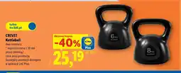 Lidl Kettlebell 8 kg Crivit oferta