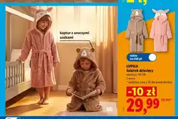 Lidl Szlafrok dziecięcy Lupilu oferta