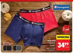 Biedronka Bokserki męskie 2-pak Champion oferta