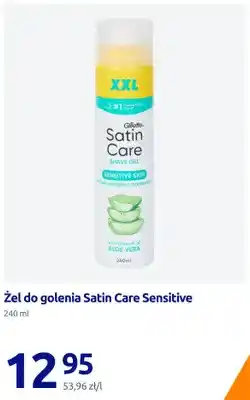 Action Żel do golenia Satin Care Sensitive Gillette oferta