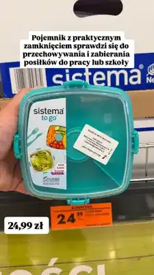 Biedronka Pojemnik na sałatkę Sistema To Go Salad oferta
