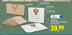Lidl Zestaw worków filtrujących włókninowe Parkside oferta