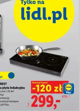 Lidl Podwójna płyta indukcyjna Silvercrest oferta