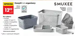 Biedronka Koszyk o poj. 11 l Smukee oferta