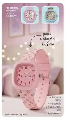 Biedronka Zegarek na rękę Pusheen oferta