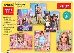 Biedronka Książeczka kreatywna projektowanie ubiorów Kayet oferta