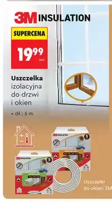 Biedronka Uszczelka izolacyjna do drzwi i okien 6 m 3 oferta