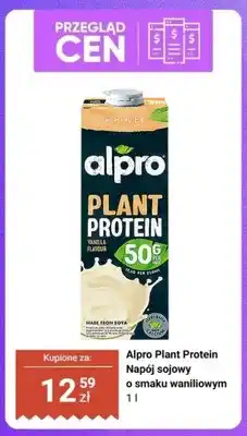 Biedronka Napój sojowy o smaku waniliowym Alpro Plant Protein oferta