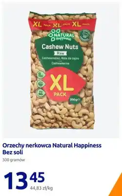 Action Orzechy nerkowca Natural Happiness bez soli oferta
