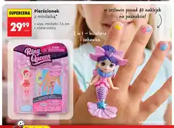 Biedronka Pierścionek z minilalką Ring Queens oferta