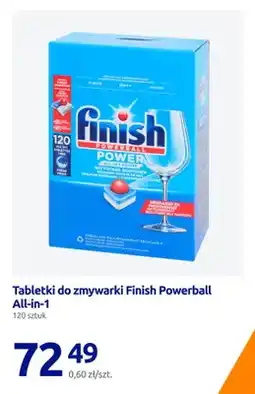 Action Tabletki do zmywarki Finish Powerball All-in-1 oferta