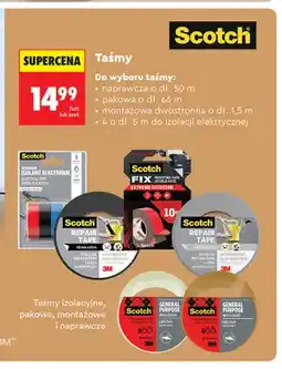 Biedronka Taśma naprawcza o dł. 50 m Scotch oferta
