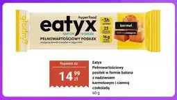Biedronka Pełnowartościowy posiłek w formie batona z nadzieniem karmelowym i ciemną czekoladą Eatyx oferta