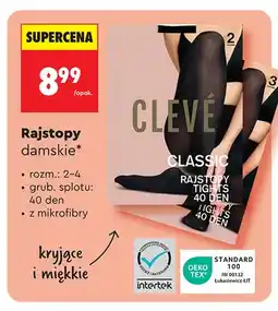 Biedronka Rajstopy damskie 40 den Clevé oferta