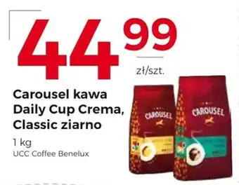 Carousel kawa Daily Cup Crema, Classic ziarno