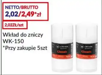 Wkład do zniczy Cervox Classic
